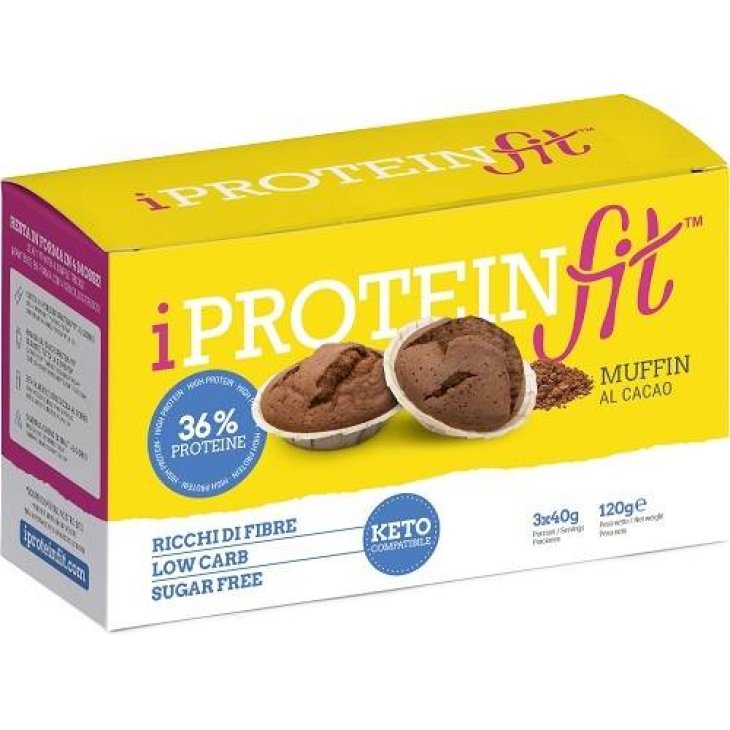 IProteinfit Muffin Proteico al Cacao 120 g