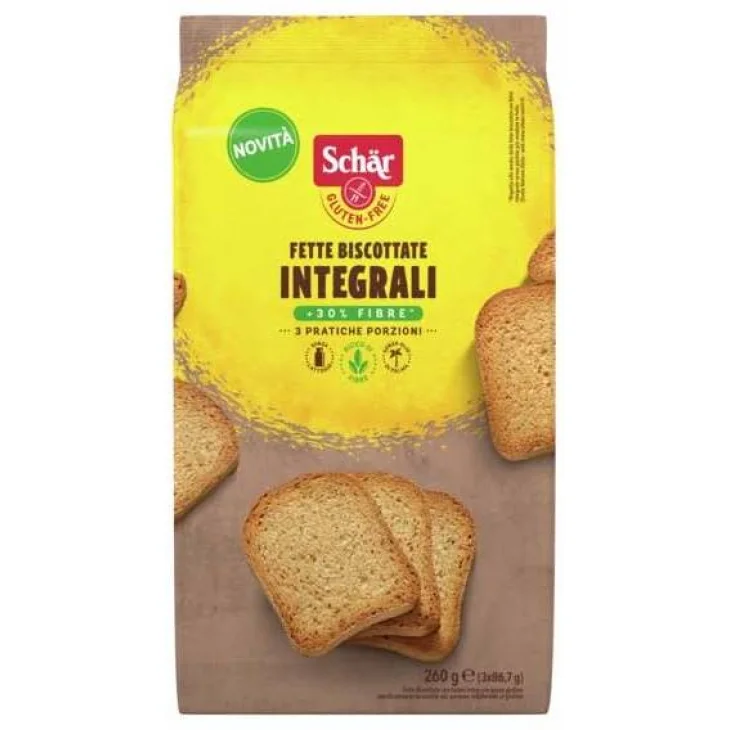 Schar Fette Biscottate Integrali Senza Glutine 260 g