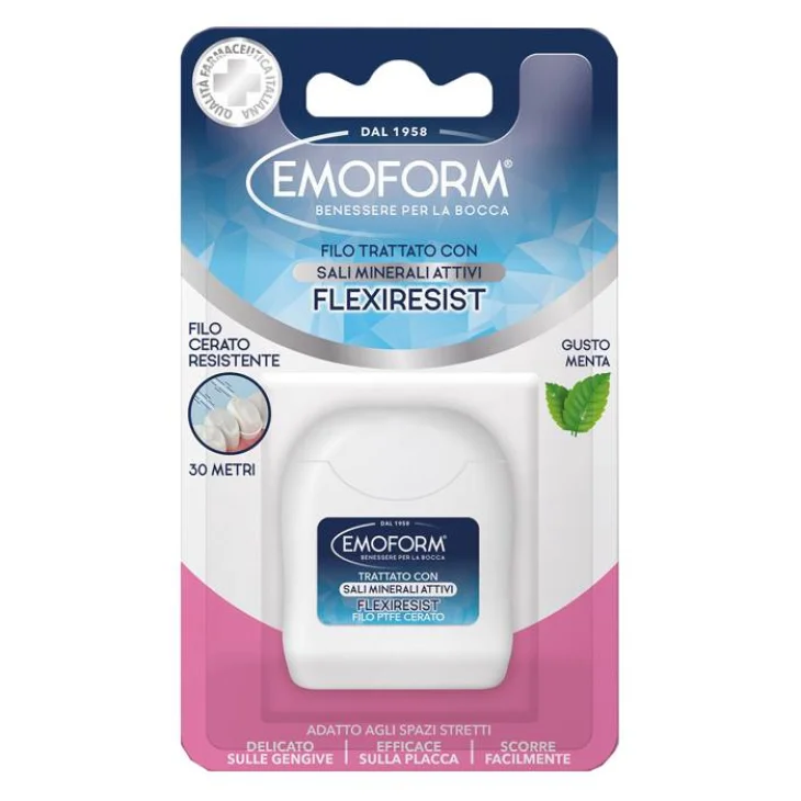 Emoform Filo Interdentale Flexiresist 30m