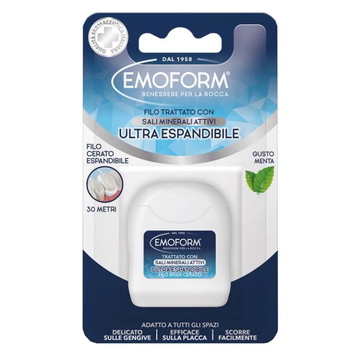 Emoform Filo Interdentale Ultraespandibile 30 m
