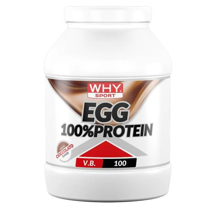 Whysport EGG 100% Protein Integratore di Proteine Gusto Cioccolato 750 g