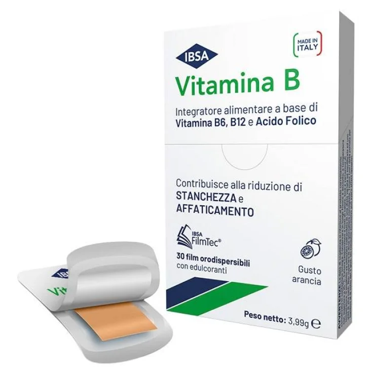Ibsa Vitamina B Integratore di Vitamina B 30 Film Orali
