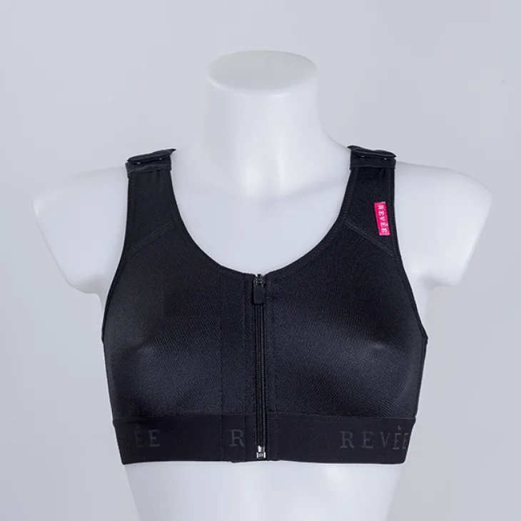 Revée Bra Elodie Reggiseno Post-Operatorio Black 4XL