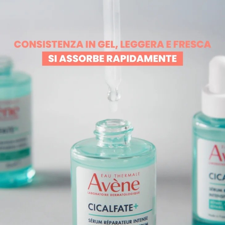 Av&egrave;ne Eau Thermale Cicalfate+ Siero riequilibrante intenso, ristruttura e rinforza la barriera cutanea, Pelle sensibile, con Acqua Termale, 30ml