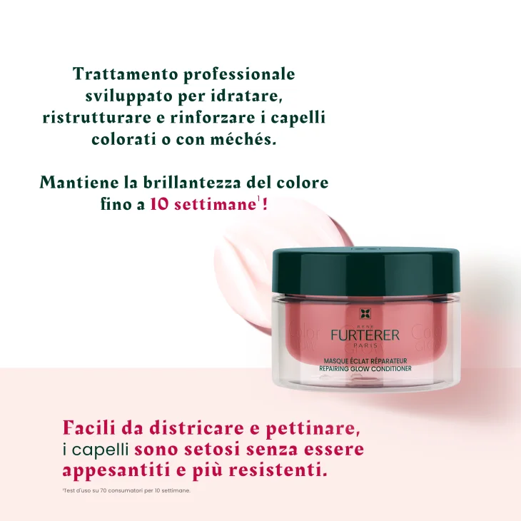 Rene Furterer Color Glow Maschera Luminosità Ristrutturante Capelli 200 ml