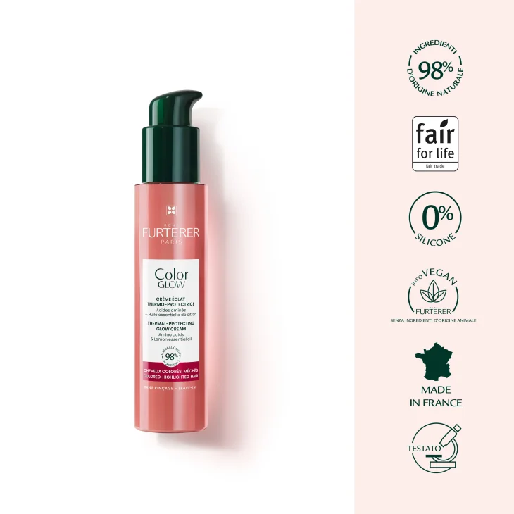 Rene Furterer Color Glow Crema Luminosità' Termo Protettiva 100 ml
