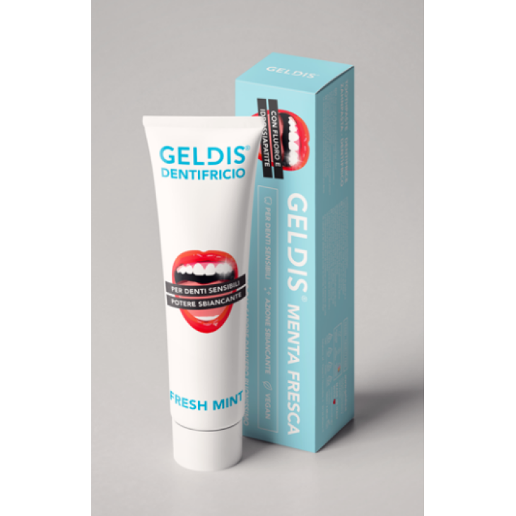 Geldis Dentifricio Sbiancante alla Menta Fresca 100 ml