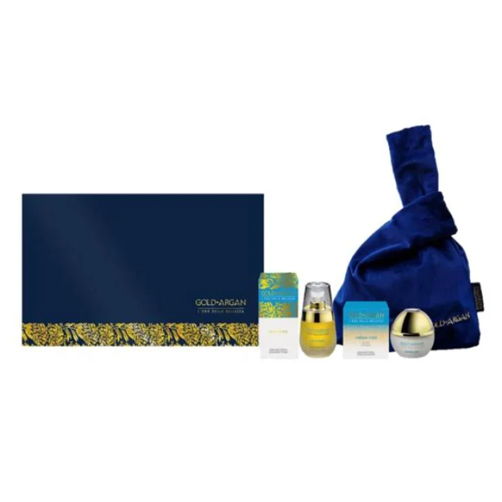 Erboristeria Magentina Gold-Argan Kit Crema Viso + Olio Puro