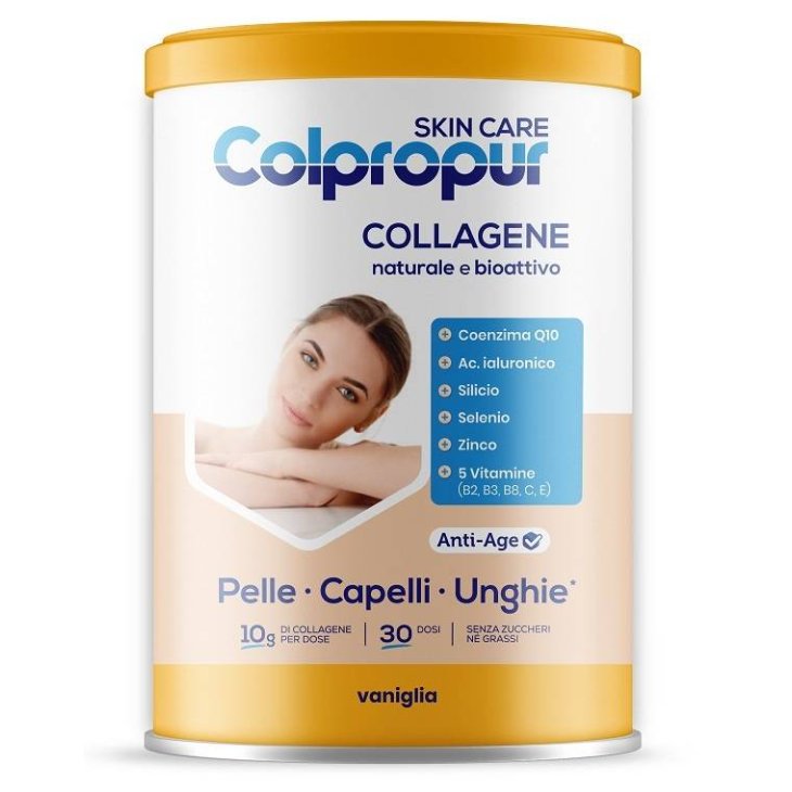 Colpropur Skin Care Vaniglia Integratore di Collagene 309 G