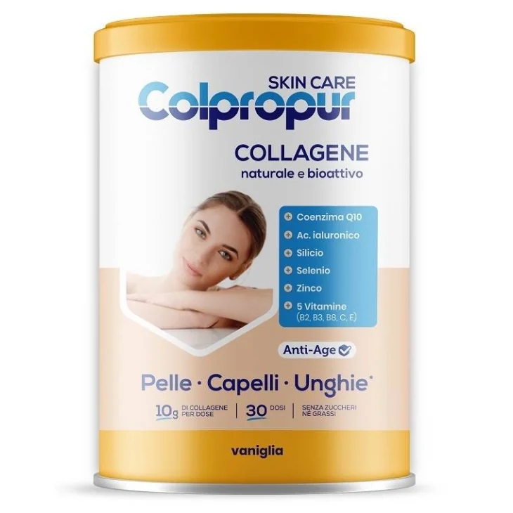 Colpropur Skin Care Vaniglia Integratore di Collagene 309 G