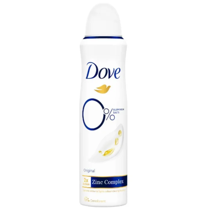 Dove Advanced Care 0% Sali Original Spray 150 Ml