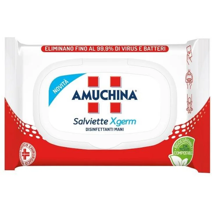 Amuchina XGerm Salviettine Igienizzanti Mani 20 pezzi