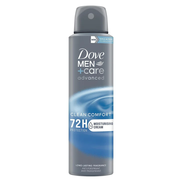 Dove Men Care Advanced Care Clean Comfort Spray 150 ml