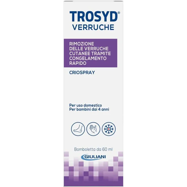Trosyd Verruche Trattamento per l'Eliminazione delle Verruche 60 ml