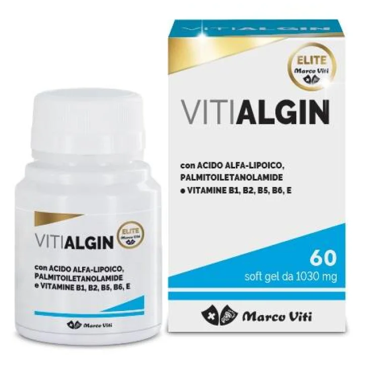 Marco Viti Vitialgin Integratore per il Sistema Nervoso 1030 MG 60 perle