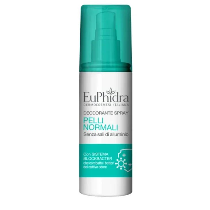 Euphidra Deo Spray Pelli Normali 2 Pezzi Da 100 Ml