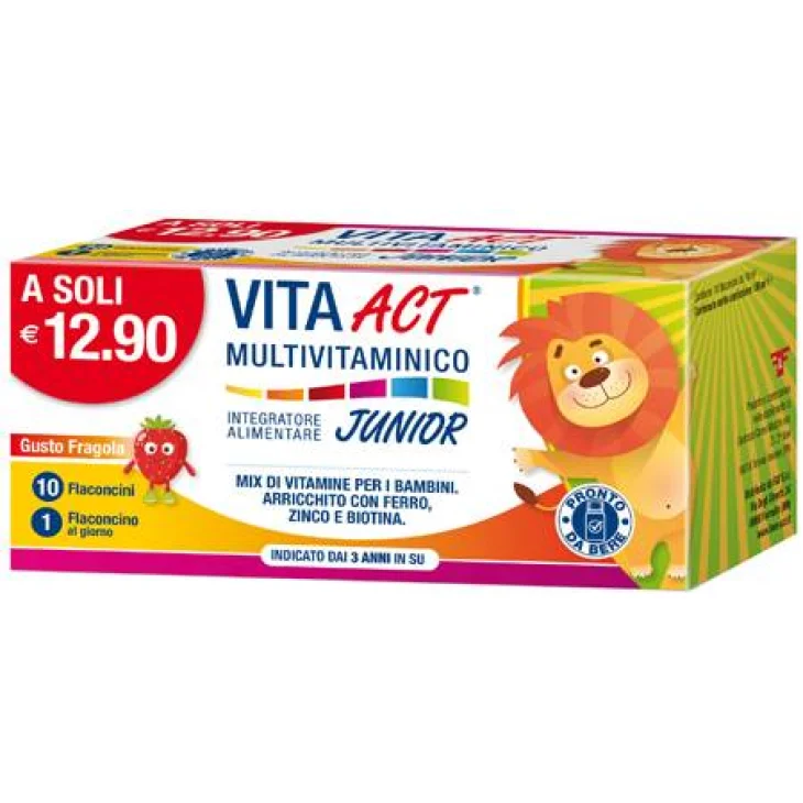 Linea Act Vita Act Multivitaminico Junior 10 Fiale