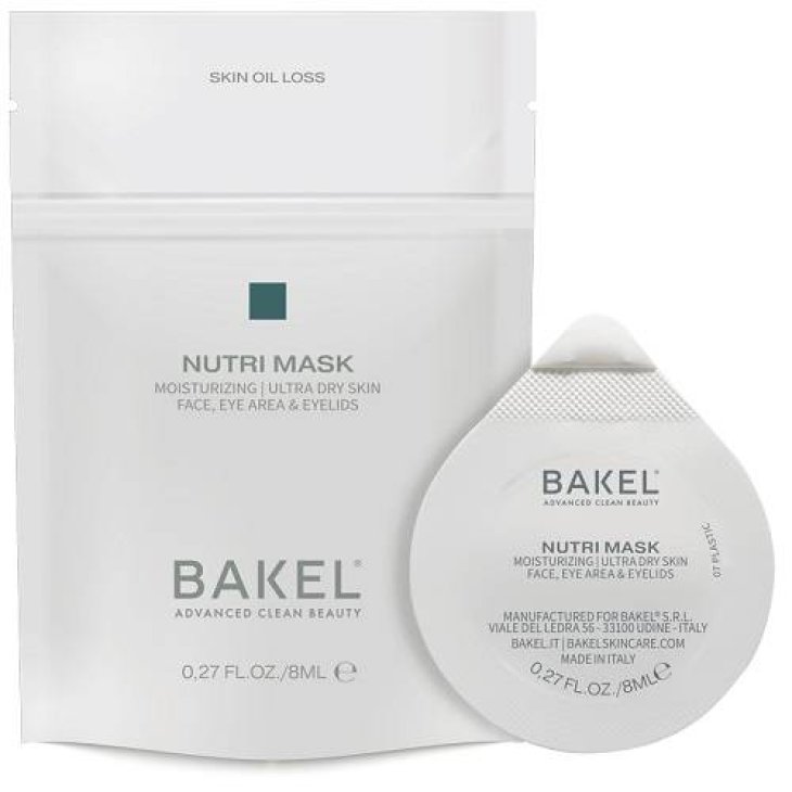 Bakel Nutri Mask Maschera Viso Anti-Età Nutriente 8 ml