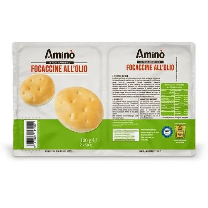 Amino' Focaccine Olio 100 G