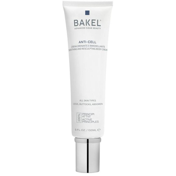 Bakel Anti-Cell Crema Corpo Levigante e Tonificante 150 ml