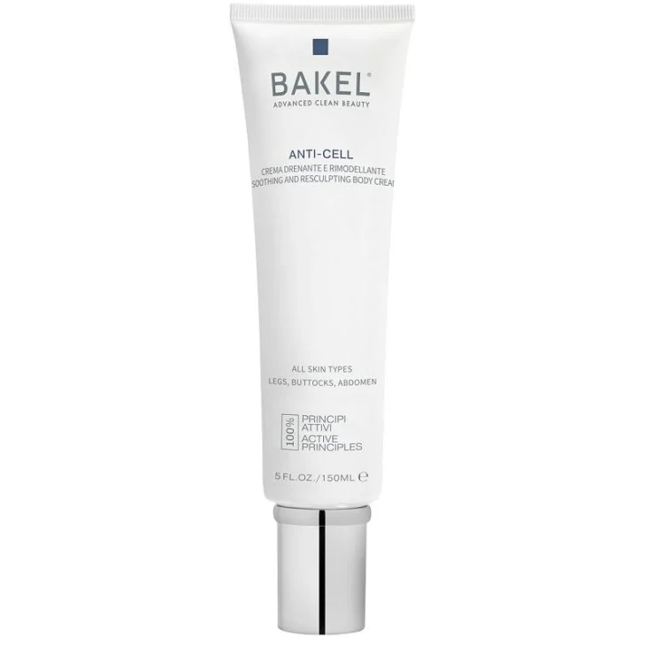 Bakel Anti-Cell Crema Corpo Levigante e Tonificante 150 ml