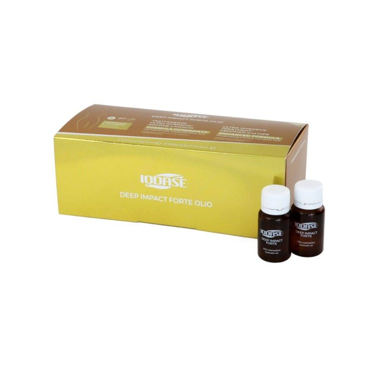 Iodase Deep Impact Forte Olio Tonificante Concentrato Corpo 6 fiale da 10 ml