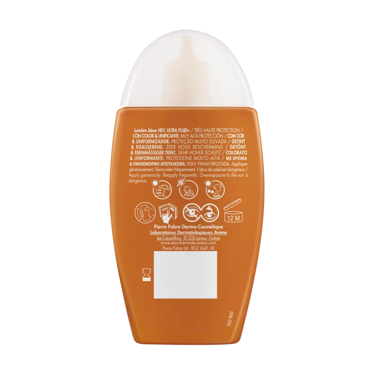 Av&egrave;ne Ultra Fluid Perfezionatore SPF50+ Protezione Solare Uniformante Colorata 50 ml