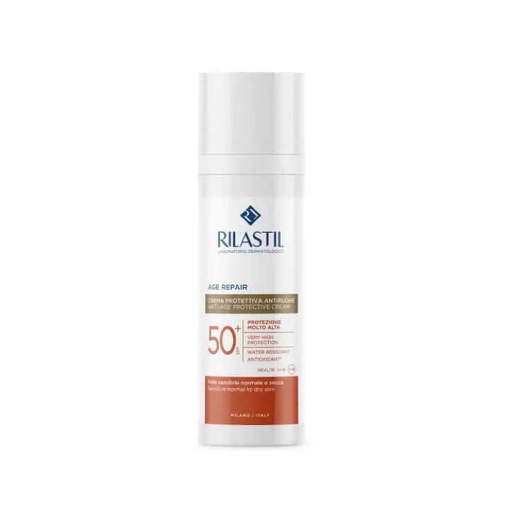 Rilastil Sun System Age Repair SPF50+ Protezione Solare Viso Antietà 50 ml