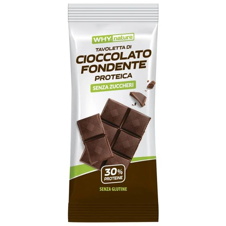 Whynature Tavoletta Proteica Cioccolata Fondente 70 g