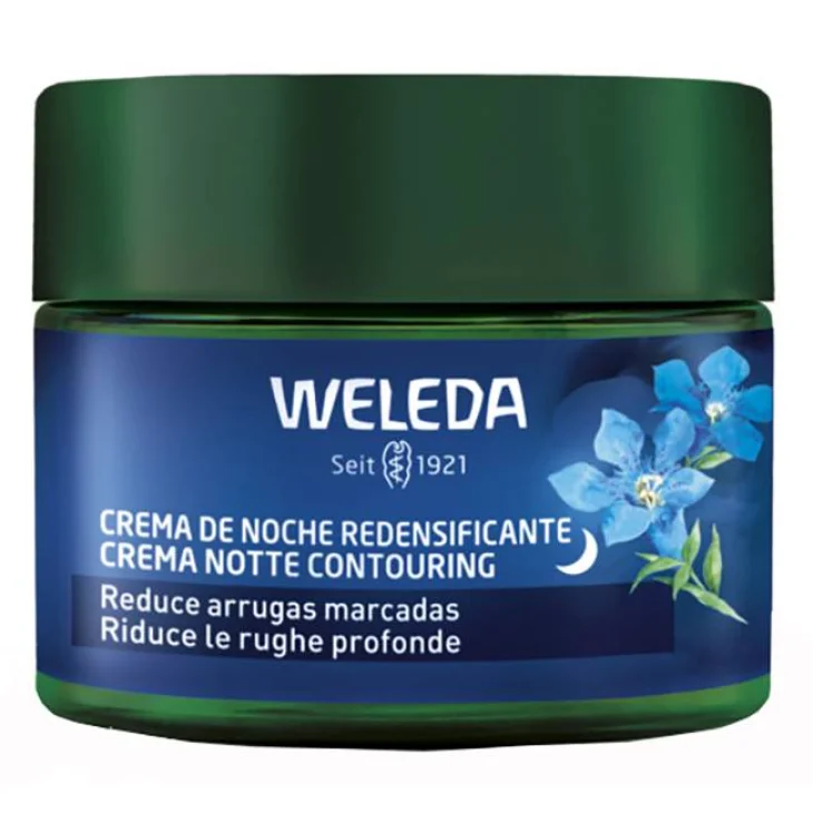 Weleda Crema Notte Rigenerante Genziana Blu e Stella Alpina 40 ml