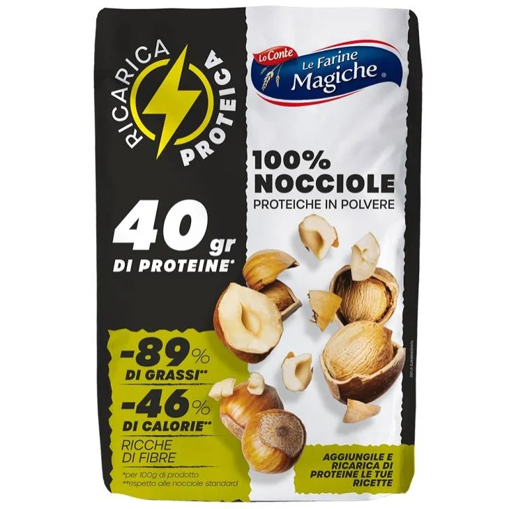 Le Farine Magiche Ricarica Proteica 100% Nocciole in Polvere 150 g