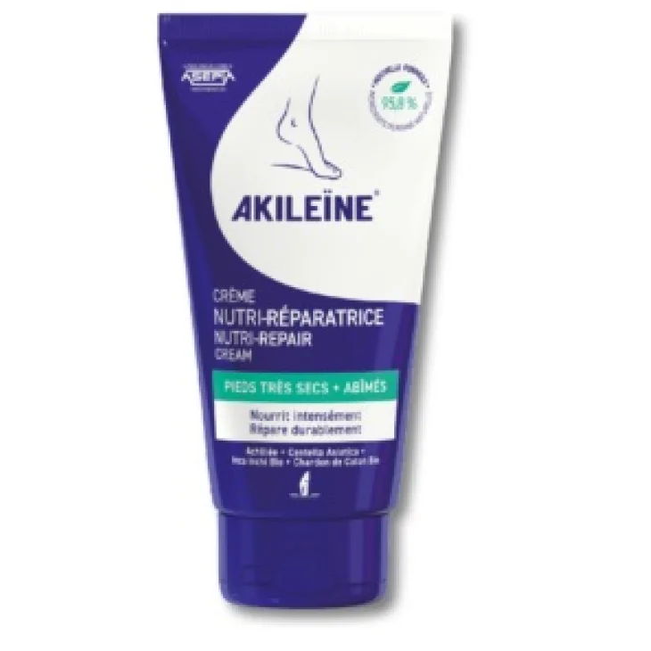 Akileine Blu Crema Piedi Secchi 75 ml