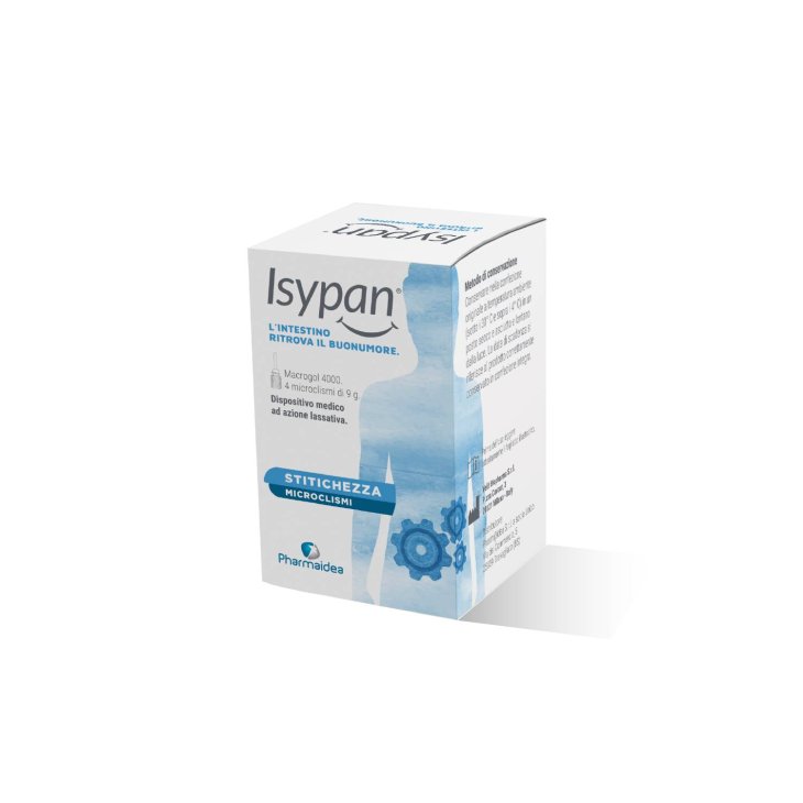 Isypan Integratore Alimentare Contro la Stitichezza 4 microclismi