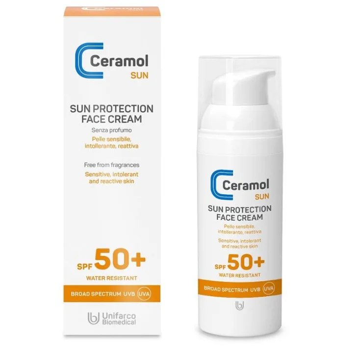 Ceramol Sun Protection Face Cream SPF50+ 50 ml
