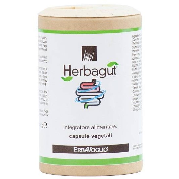 ErbaVoglio Herbagut Regolarità Transito Intestinale 60 Capsule