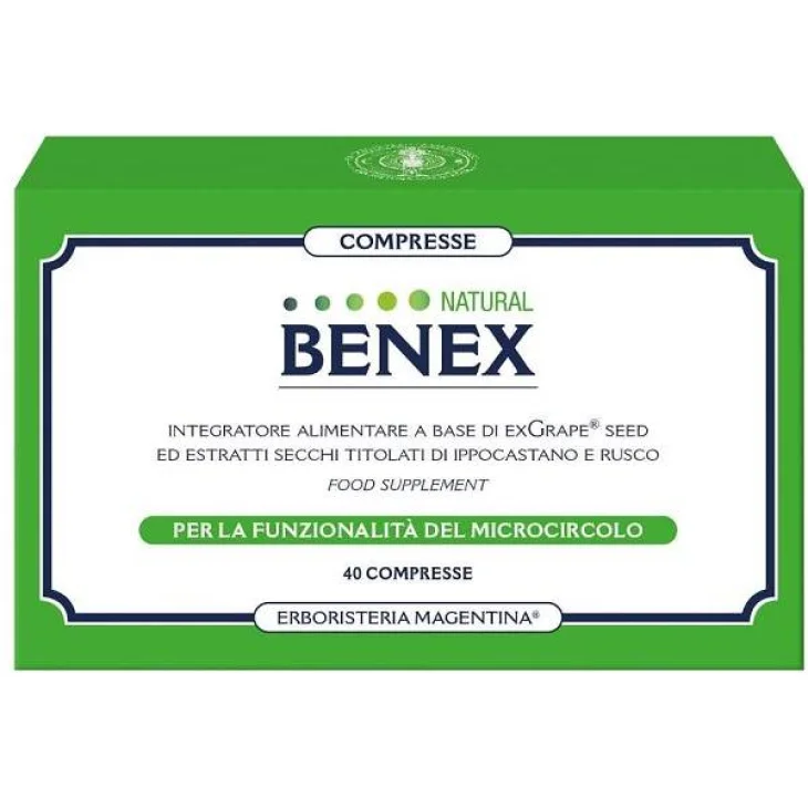Erboristeria Magentina Benex 40 Compresse