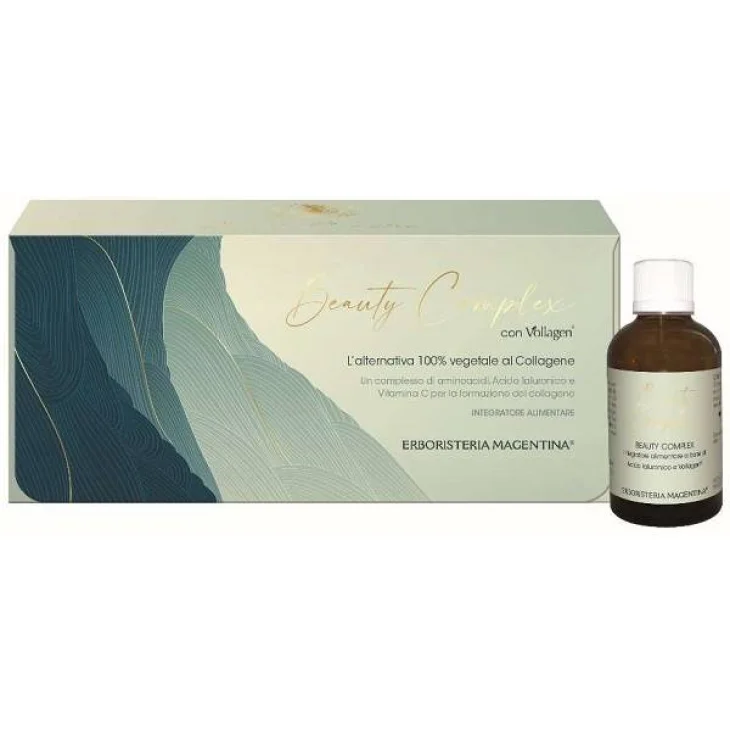 Erboristeria Magentina Collagene Beauty Complex Integratore per la Pelle 10 flaconcini da 30 ml