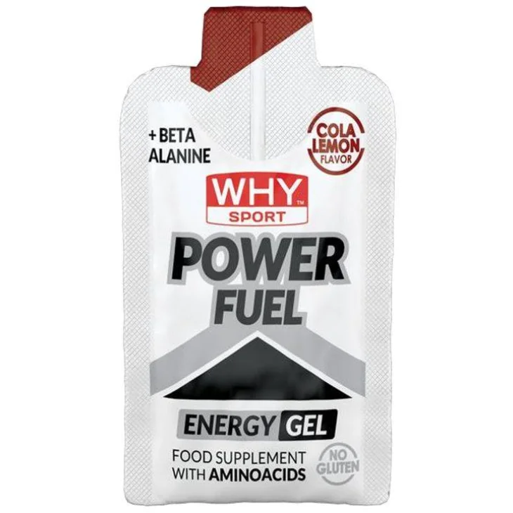 Whysport Power Fuel Gel Energizzante Gusto Cola Limone 55 g
