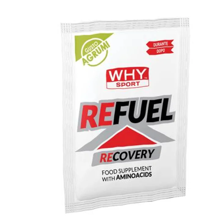 Whysport Refuel Integratore di Aminoacidi Gusto Agrumi 25 g