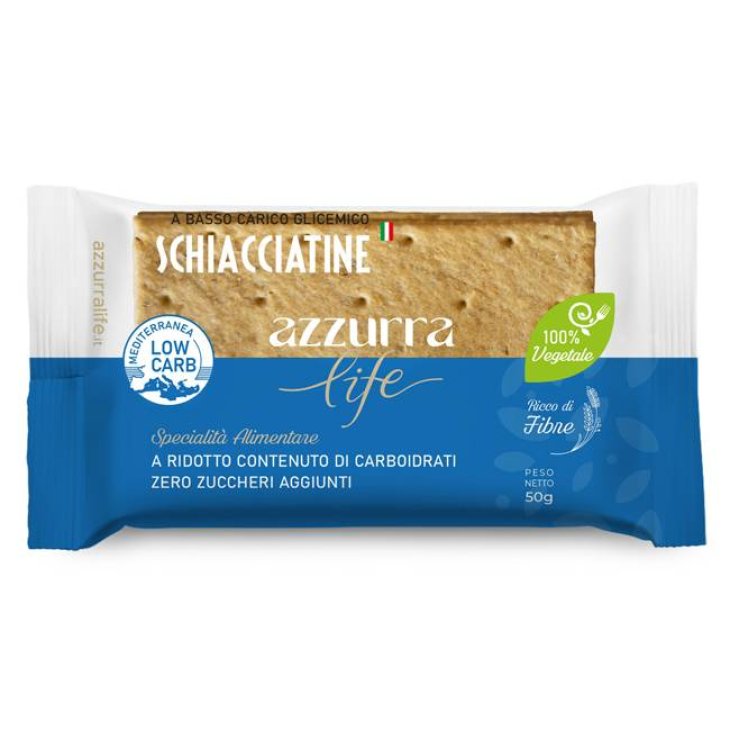 Azzurra Life Schiacciatine Semi di Lino a Basso Indice Glicemico 40 g
