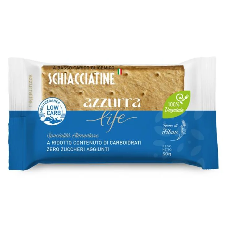 Azzurra Life Schiacciatine Semi di Lino a Basso Indice Glicemico 40 g