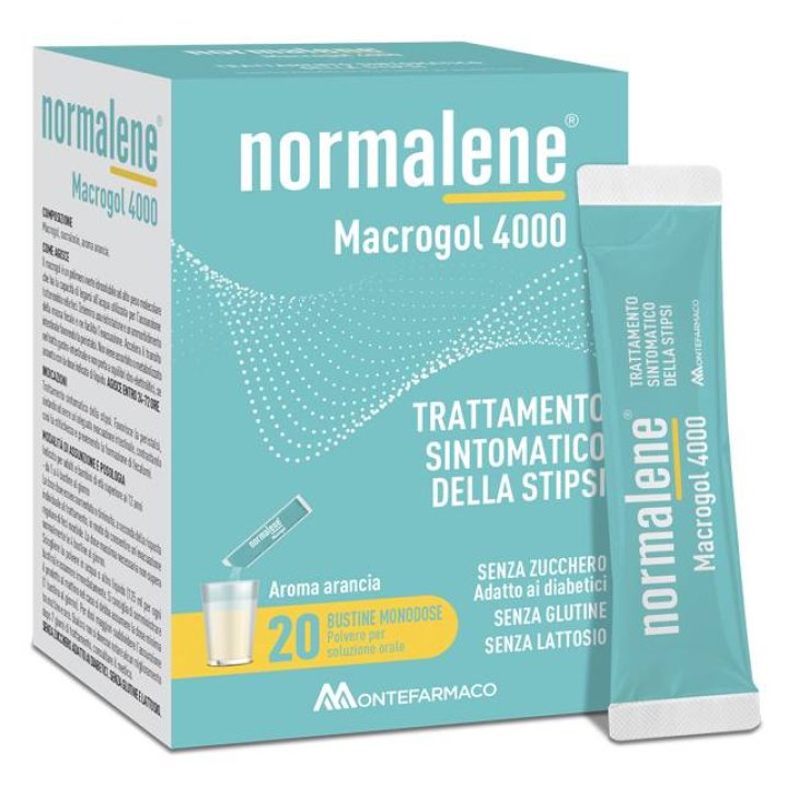 Normalene Macrogol 4000 Lassativo 20 Bustine