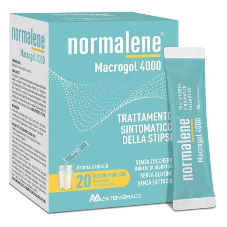 Normalene Macrogol 4000 Lassativo 20 Bustine
