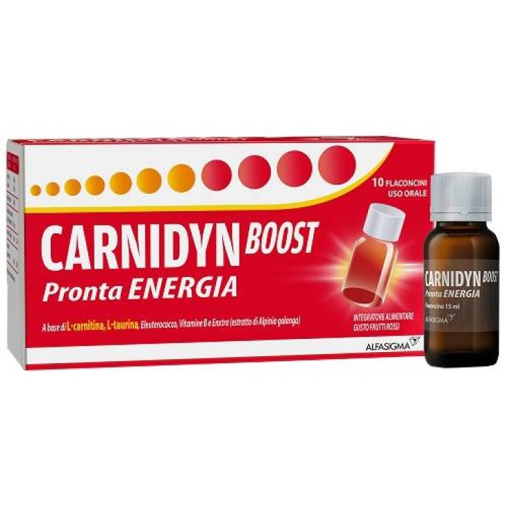 Carnidyn Boost Pronta Energia 10 flaconcini