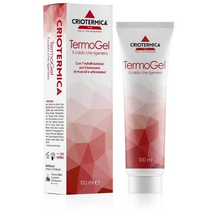 TermoGel Gel Termoattivo per Tensioni Muscolari e Articolari 100 ml