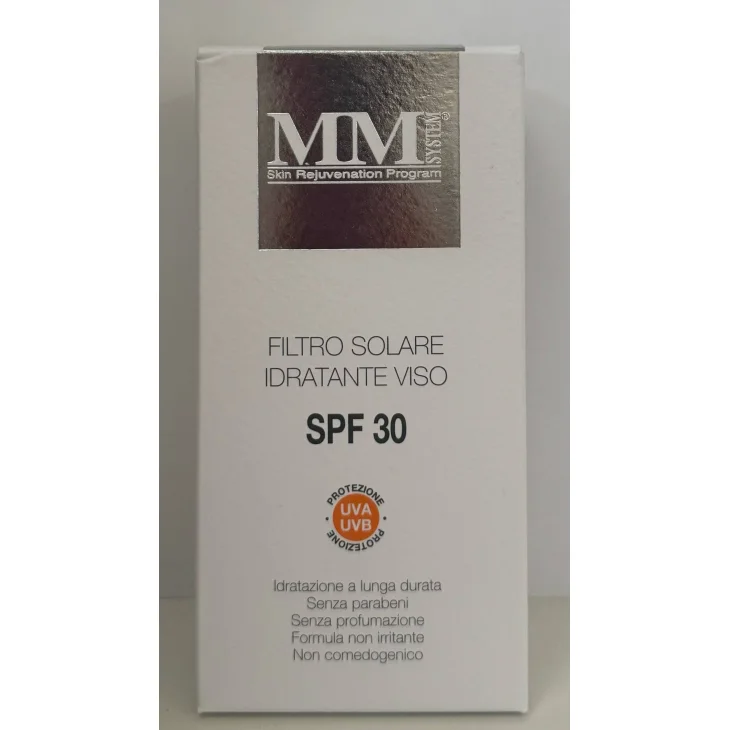 MM System Filtro Solare Idratante Viso SPF30 50 ml