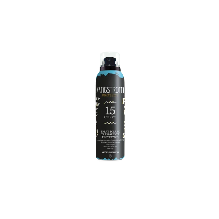 Angstrom Protect Spray SPF15 Trasparente per il Corpo 150 ml