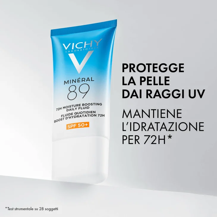 Vichy Mineral 89 UV SPF50+ Fluido Idratante Viso 50 ml