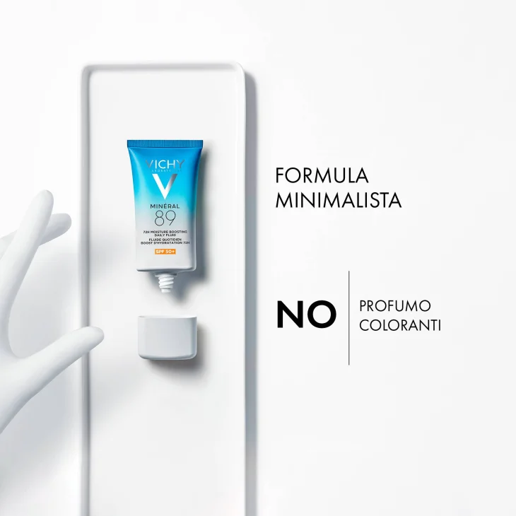 Vichy Mineral 89 UV SPF50+ Fluido Idratante Viso 50 ml