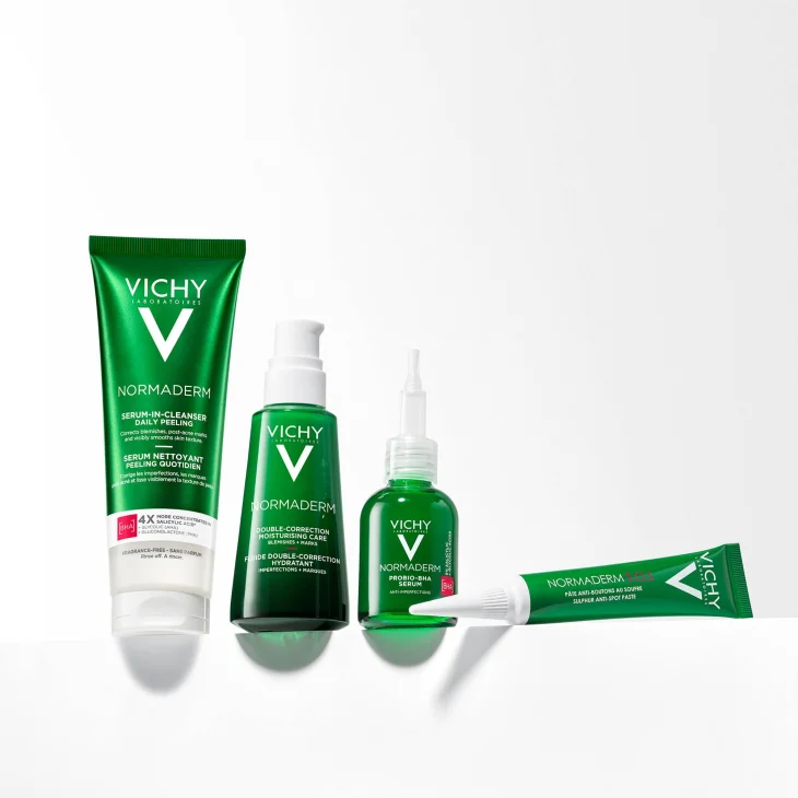Vichy Normaderm Nettoyant Peeling Cleanser Siero Detergente Quotidiano 125 ml